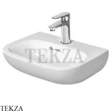 Duravit D-Code Раковина подвесная, с переливом 07054500002, белый глянец Duravit D-Code Раковина подвесная, с переливом 07054500002, белый глянец