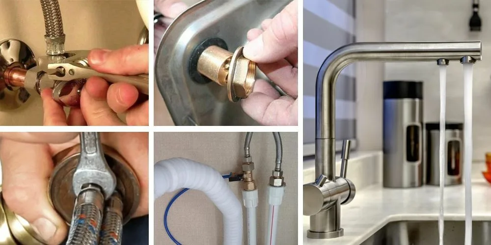 Как подключить кухонный смеситель? Как подключить кухонный смеситель?