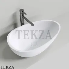 NT Bathroom NT404 Napoli Раковина накладная, без перелива из литого камня Solid Surface, белый матовый NT Bathroom NT404 Napoli Раковина накладная, без перелива из литого камня Solid Surface, белый матовый