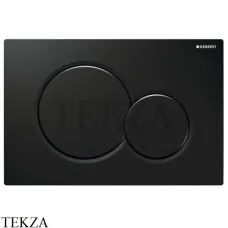 Geberit Sigma01 Клавиша смыва пластик 115.770.DW.5, черный глянцевый Geberit Sigma01 Клавиша смыва пластик 115.770.DW.5, черный глянцевый