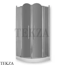 Migliore Diadema Душевой уголок с распашными дверцами и сигментами, стекло матовое 22679 Migliore Diadema Душевой уголок с распашными дверцами и сигментами, стекло матовое 22679