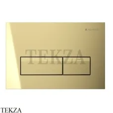 Aqueduto RETANGULO Novo Панель-клавиша смыва для унитаза RET0250, шлифованное золото Aqueduto RETANGULO Novo Панель-клавиша смыва для унитаза RET0250, шлифованное золото