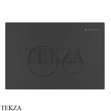 Aqueduto CIRCULO Novo Панель-клавиша смыва для унитаза CIR0240, черный матовый Aqueduto CIRCULO Novo Панель-клавиша смыва для унитаза CIR0240, черный матовый