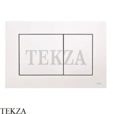 TECEnow Панель смыва для унитаза с двумя клавишами 9240400, белый глянец TECEnow Панель смыва для унитаза с двумя клавишами 9240400, белый глянец