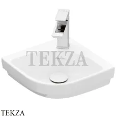 Villeroy & Boch SUBWAY 3.0 Раковина подвесная угловая, без перелива 43714601, белый глянец Villeroy & Boch SUBWAY 3.0 Раковина подвесная угловая, без перелива 43714601, белый глянец