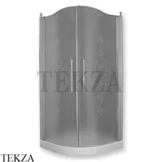 Migliore Diadema Душевой уголок с распашными дверцами, стекло матовое 22682, хром глянец Migliore Diadema Душевой уголок с распашными дверцами, стекло матовое 22682, хром глянец