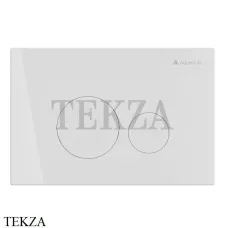 Aqueduto CIRCULO Novo Панель-клавиша смыва для унитаза CIR0210, белый глянец Aqueduto CIRCULO Novo Панель-клавиша смыва для унитаза CIR0210, белый глянец