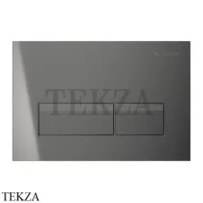 Aqueduto RETANGULO Novo Панель-клавиша смыва для унитаза RET0245, оружейная сталь Aqueduto RETANGULO Novo Панель-клавиша смыва для унитаза RET0245, оружейная сталь