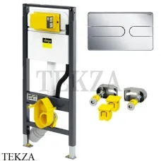 Viega Prevista Dry Комплект для подвесного унитаза 3 в 1 в сборе WC-Set 792862 унитаза-биде Viega Prevista Dry Комплект для подвесного унитаза 3 в 1 в сборе WC-Set 792862 унитаза-биде