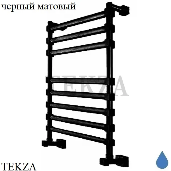 Margaroli SOLE 464-TQ-46-8 Полотенцесушитель для ГВС 464TQ468MB, черный матовый