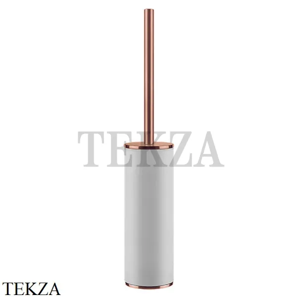 Gessi Inciso-Origini-Venti20 accessories Туалетный ершик напольный, белый 58543-030, Copper глянец