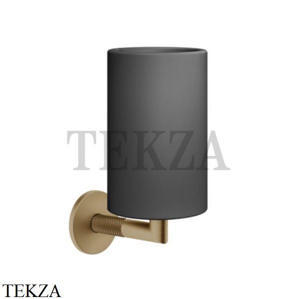 Gessi ANELLO Стакан настенный, композит черный 63708-726, Warm Bronze Br.