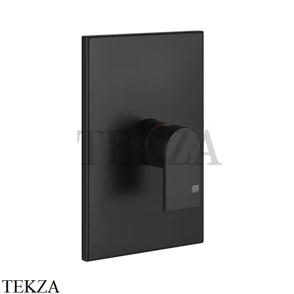 Gessi Via Manzoni Смеситель для душа однорычажный, внешняя часть 44632-299, Black XL