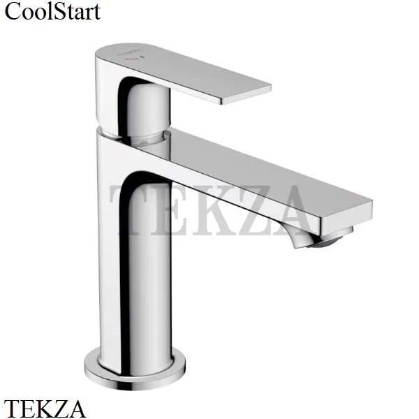 Hansgrohe Rebris E Смеситель для раковины 110 CoolStart, донный клапан 72559000, хром глянец