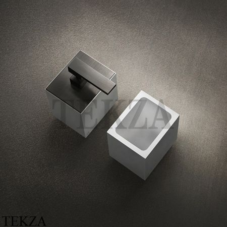 Gessi Rettangolo Ёршик подвесной, композит черный 20820-727, Brushed Brass