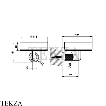 Gessi INCISO accessories Мыльница настенная, композит белый 58501-031, хром глянец