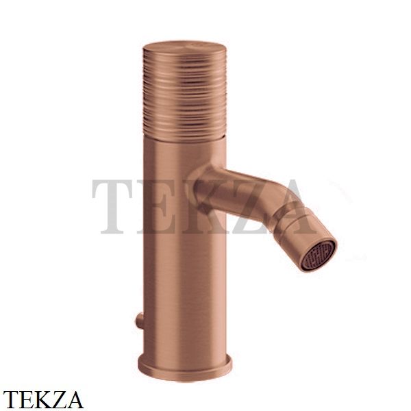 Gessi Habito TRAME Смеситель для биде, с донным клапаном 70307-708, Copper Brushed