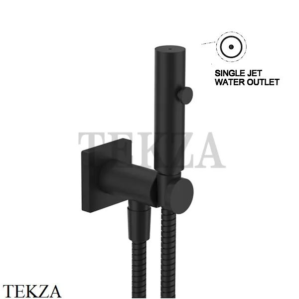 Gessi RILIEVO Гидроёршик настенный на 1/2" 59151-299, Black XL