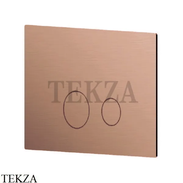 Newform Клавиша смыва для инсталляции TECE, 69642X.59.067, PVD Brushed copper bronze