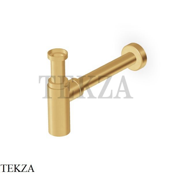 Zucchetti Сифон для раковины дизайнерский Z9502P.C41, brushed gold