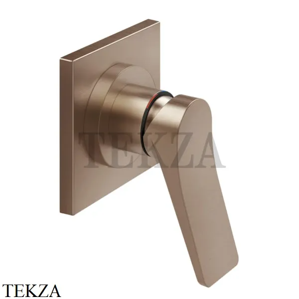 Gessi RILIEVO Смеситель однорычажный, внешняя часть 59109-708, Copper Brushed