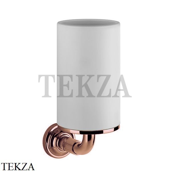 Gessi VENTI20 Стакан настенный белый 65407-708, Copper Brushed