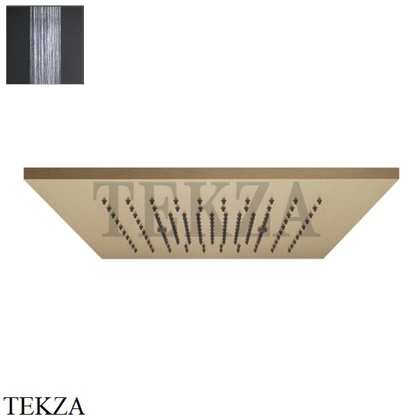 Gessi MINIMALI Накладная душевая панель 350x350, 1 функция 57871-726, Warm Bronze Br.