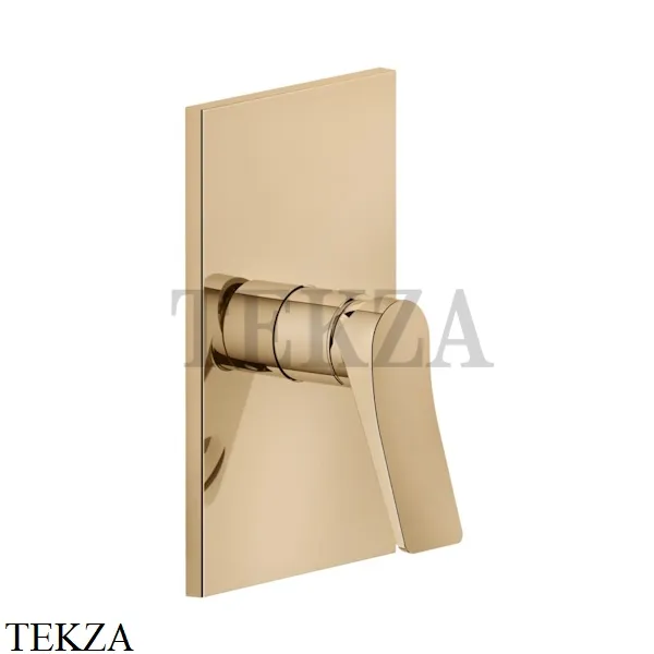 Gessi RILIEVO Смеситель для душа, внешняя часть 59061-735, Warm Bronze PVD