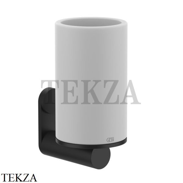 Gessi 316 ACCESSORIES Стакан для зубных щеток настенный, композит белый 54707-299 , Black XL