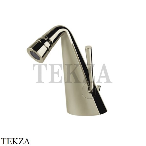 Gessi CONO Смеситель для биде, с донным клапаном 45007-720, Nickel PVD