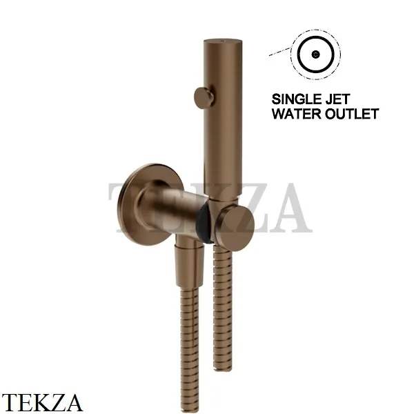 Gessi INCISO SHOWER Гидроершик настенный 58151-708, Copper Brushed