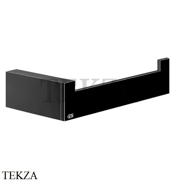 Gessi Rettangolo Держатель туалетной бумаги без крышки 20855-706, Black Metal PVD