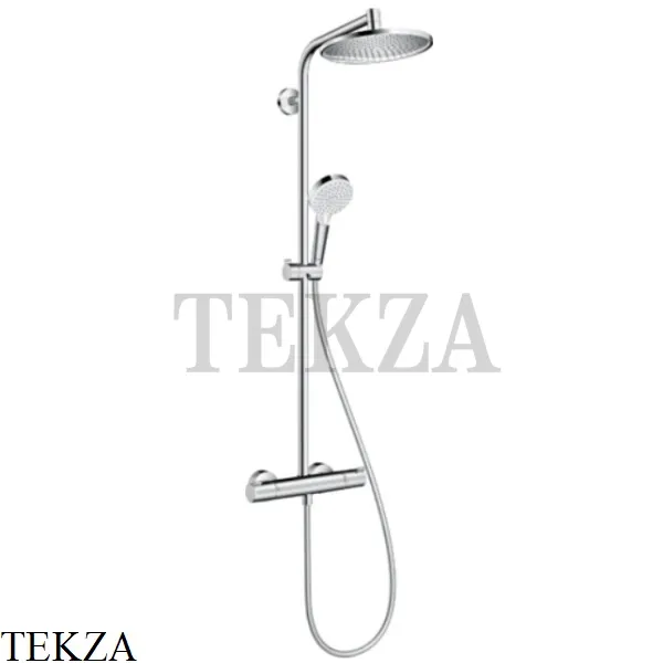 Hansgrohe Crometta S 240 1jet Showerpipe Душевая колонна 27267000, хром глянец