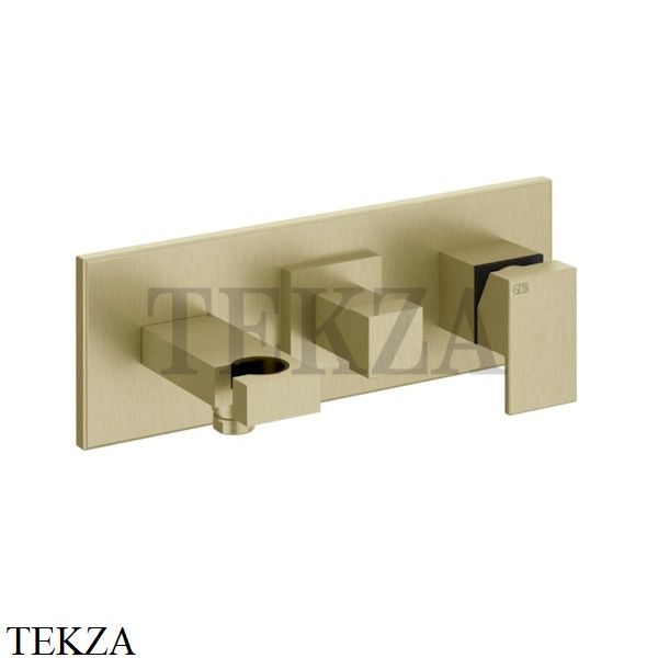 Gessi Rettangolo shower Смеситель для душа, внешняя часть 44910-727, Brushed Brass PVD