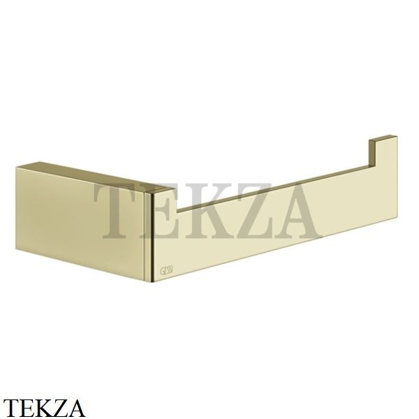 Gessi Rettangolo Держатель туалетной бумаги без крышки 20855-710, Brass PVD