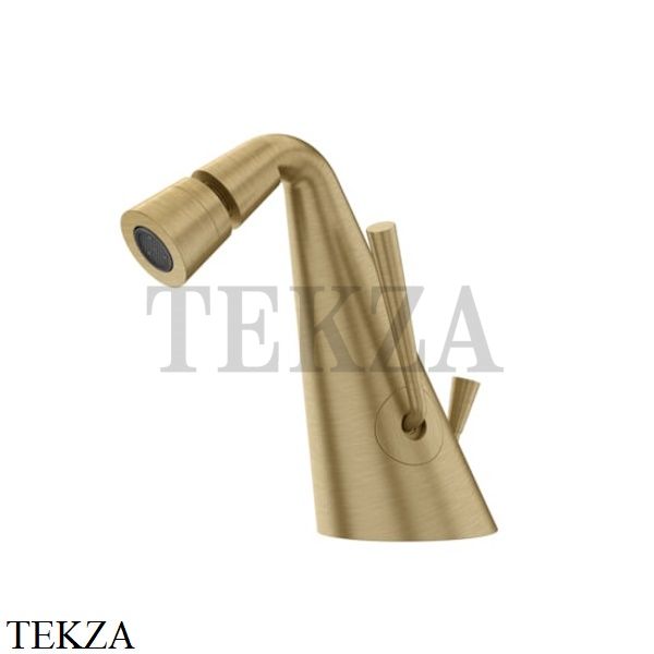 Gessi CONO Смеситель для биде, с донным клапаном 45007-727, Brushed Brass