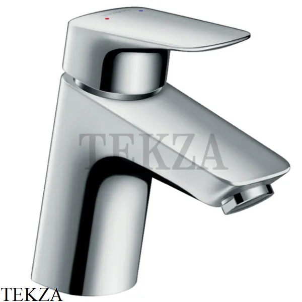 Hansgrohe Logis Смеситель для раковины, без сливного гарнитура 71071000, хром глянец