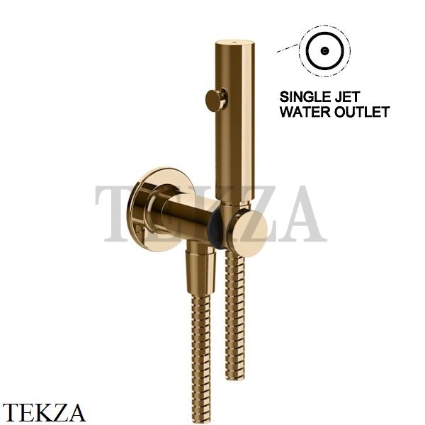 Gessi INCISO SHOWER Гидроершик настенный 58151-735, Warm Bronze PVD