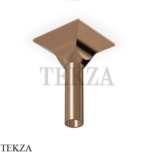 Zucchetti Bellagio Кронштейн потолочный 130 для лейки Z93028.P21, brushed chocolate PVD