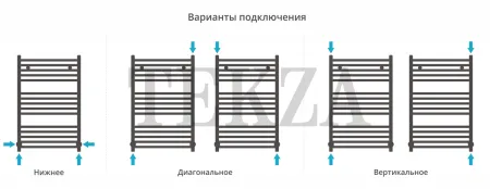 Сунержа Модус 800х500 полотенцесушитель водяной 051-0250-8050, Состаренная латунь