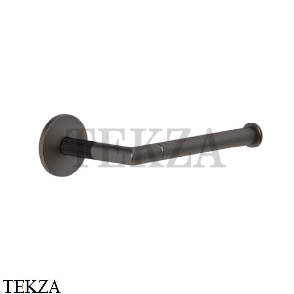 Gessi ANELLO Держатель туалетной бумаги без крышки 63755-707, Black Metal Brushed