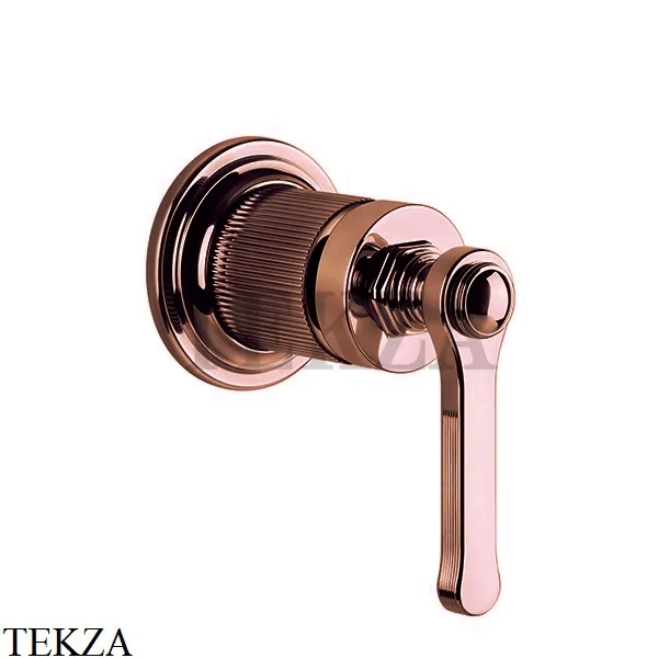 Gessi VENTI20 Смеситель для душа, 1 поток, внешняя часть 65131-030, Copper глянец