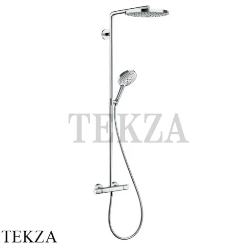 Hansgrohe Raindance Select S 240 Душевая колонна с термостатом 27129400 хром-белый