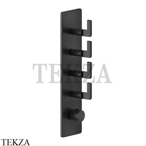 Gessi INCISO WELLNESS Термостат 4 выхода, внешняя часть 58208-299, Black XL