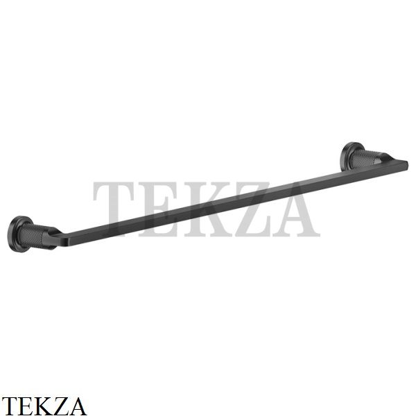 Gessi INCISO accessories Держатель для банного полотенца 60 см 58503-707, Black Metal brushed