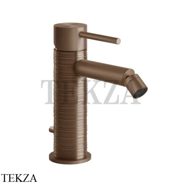 Gessi 316 TRAME Смеситель для биде, с донным клапаном 54307-708, Copper Brushed