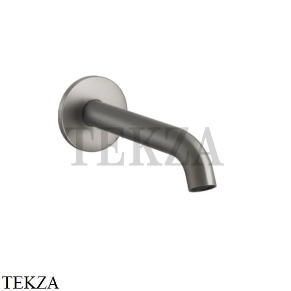 Gessi 316 FLESSA Излив для раковины настенный средней длины 54010-239, Steel Brushed