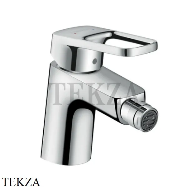 Hansgrohe Logis Loop Смеситель для биде, с донным клапаном 71250000, хром глянец