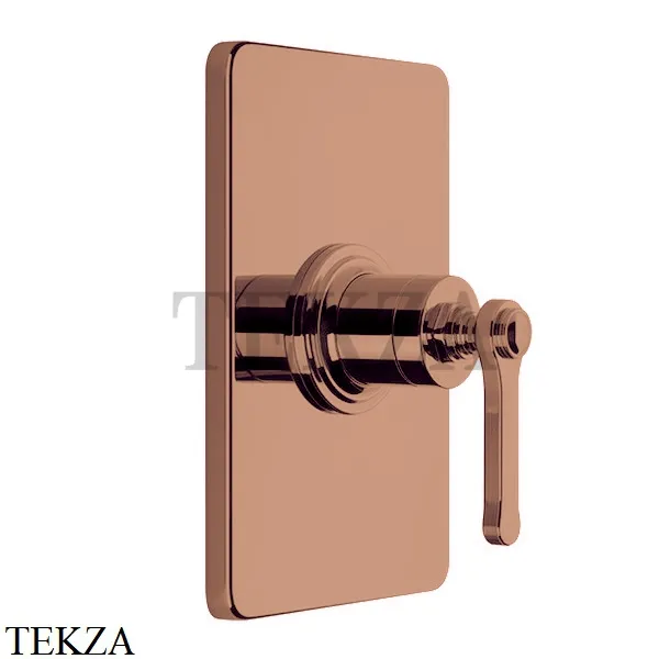 Gessi VENTI20 Смеситель для душа, 1 поток, внешняя часть 65061-708, Copper Brushed