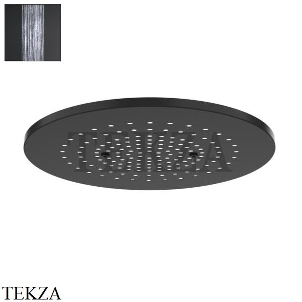 Gessi MINIMALI Накладная душевая панель 350, 1 функция 57018-299, Black XL